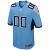 Image of Tennessee Titans Custom Game Jersey – Light Blue 2019