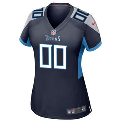 Tennessee Titans Women's Custom Game Jersey – Navy 2019