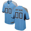 Image of Tennessee Titans Youth Alternate Custom Game Jersey – Light Blue 2019