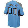 Image of Tennessee Titans Youth Alternate Custom Game Jersey – Light Blue 2019