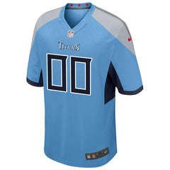 Tennessee Titans Youth Alternate Custom Game Jersey – Light Blue 2019