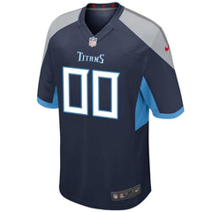 Tennessee Titans Youth Custom Game Jersey – Navy 2019