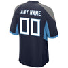 Image of Tennessee Titans Youth Custom Game Jersey – Navy 2019