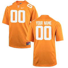 Tennessee Volunteers Youth Custom Replica Jersey - Tennessee Orange 2019