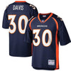 Image of Terrell Davis Denver Broncos Mitchell &amp; Ness Retired Player Replica Jersey - Navy 2019