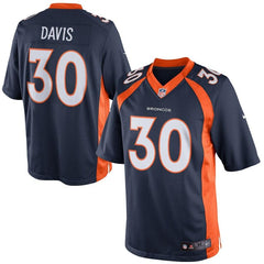 Terrell Davis Denver Broncos Retired Player Limited Jersey - Navy Blue 2019