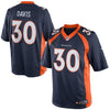 Image of Terrell Davis Denver Broncos Retired Player Limited Jersey - Navy Blue 2019