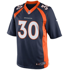 Terrell Davis Denver Broncos Retired Player Limited Jersey - Navy Blue 2019