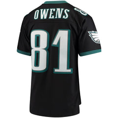 Terrell Owens Philadelphia Eagles Mitchell & Ness Retired Player Replica Jersey - Black 2019