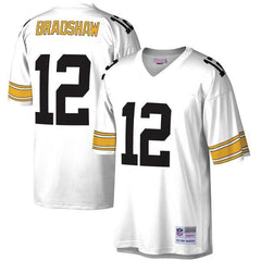 Terry Bradshaw Pittsburgh Steelers Mitchell &amp; Ness 1976 Replica Retired Player Jersey - White 2019