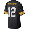 Image of Terry Bradshaw Pittsburgh Steelers Mitchell &amp; Ness Retired Player Vintage Replica Jersey - Black 2019