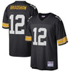 Image of Terry Bradshaw Pittsburgh Steelers Mitchell &amp; Ness Retired Player Vintage Replica Jersey - Black 2019