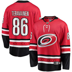 Teuvo Teravainen Carolina Hurricanes Breakaway Player Jersey – Red 2019