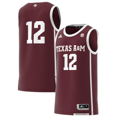 Texas A&amp;M Aggies  Replica Swingman Jersey – Maroon 2019