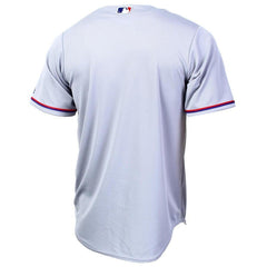 Texas Rangers Majestic Official Cool Base Jersey - Gray 2019