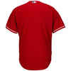 Image of Texas Rangers Majestic Official Cool Base Jersey - Red 2019