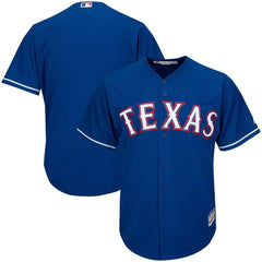 Texas Rangers Majestic Official Cool Base Jersey - Royal 2019