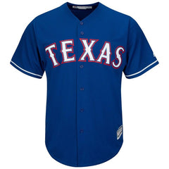 Texas Rangers Majestic Official Cool Base Jersey - Royal 2019