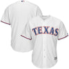 Image of Texas Rangers Majestic Official Cool Base Jersey - White 2019