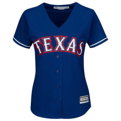 Texas Rangers Majestic Women's Alternate Cool Base Custom Jersey – Royal 2019