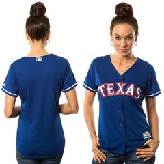 Texas Rangers Majestic Women's Cool Base Jersey - Royal 2019