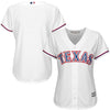 Image of Texas Rangers Majestic Women's Cool Base Jersey - White 2019