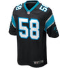 Image of Thomas Davis Sr Carolina Panthers Youth Game Jersey - Black 2019