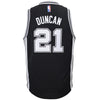 Image of Tim Duncan San Antonio Spurs Youth Swingman Basketball Jersey - Black 2019