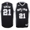 Image of Tim Duncan San Antonio Spurs Youth Swingman Basketball Jersey - Black 2019