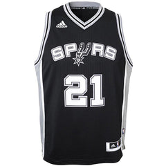 Tim Duncan San Antonio Spurs Youth Swingman Basketball Jersey - Black 2019