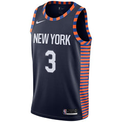 Tim Hardaway Jr New York Knicks City Edition Swingman Jersey – Navy 2019