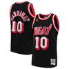 Image of Tim Hardaway Miami Heat Mitchell &amp; Ness 1996-97 Hardwood Classics Swingman Jersey – Black 2019