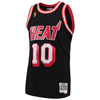 Image of Tim Hardaway Miami Heat Mitchell &amp; Ness 1996-97 Hardwood Classics Swingman Jersey – Black 2019