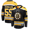 Image of Tim Schaller Boston Bruins Youth Breakaway Player Jersey - Black 2019