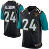 Image of TJ Yeldon Jacksonville Jaguars Game Jersey - Black 2019