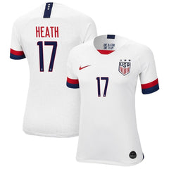 Tobin Heath USWNT Women's 2019 Home Replica Stadium Player Jersey – White 2019