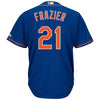 Image of Todd Frazier New York Mets Majestic Official Cool Base Player Jersey – Royal 2019