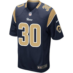 Todd Gurley II Los Angeles Rams Game Jersey - Navy 2019