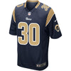 Image of Todd Gurley II Los Angeles Rams Game Jersey - Navy 2019