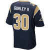 Image of Todd Gurley II Los Angeles Rams Game Jersey - Navy 2019