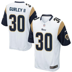 Todd Gurley II Los Angeles Rams Game Jersey - White 2019