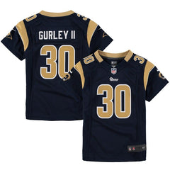 Todd Gurley II - Los Angeles Rams Girls Youth Game Jersey - Navy 2019