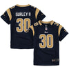 Image of Todd Gurley II - Los Angeles Rams Girls Youth Game Jersey - Navy 2019