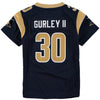 Image of Todd Gurley II - Los Angeles Rams Girls Youth Game Jersey - Navy 2019