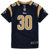 Image of Todd Gurley II - Los Angeles Rams Girls Youth Game Jersey - Navy 2019