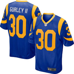 Todd Gurley II Los Angeles Rams Player Game Jersey – Royal 2019