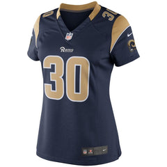 Todd Gurley II Los Angeles Rams Women's Limited Jersey - Navy 2019