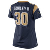 Image of Todd Gurley II Los Angeles Rams Women's Limited Jersey - Navy 2019