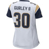 Image of Todd Gurley II Los Angeles Rams Women's Player Game Jersey – White 2019