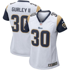 Todd Gurley II Los Angeles Rams Women's Player Game Jersey – White 2019